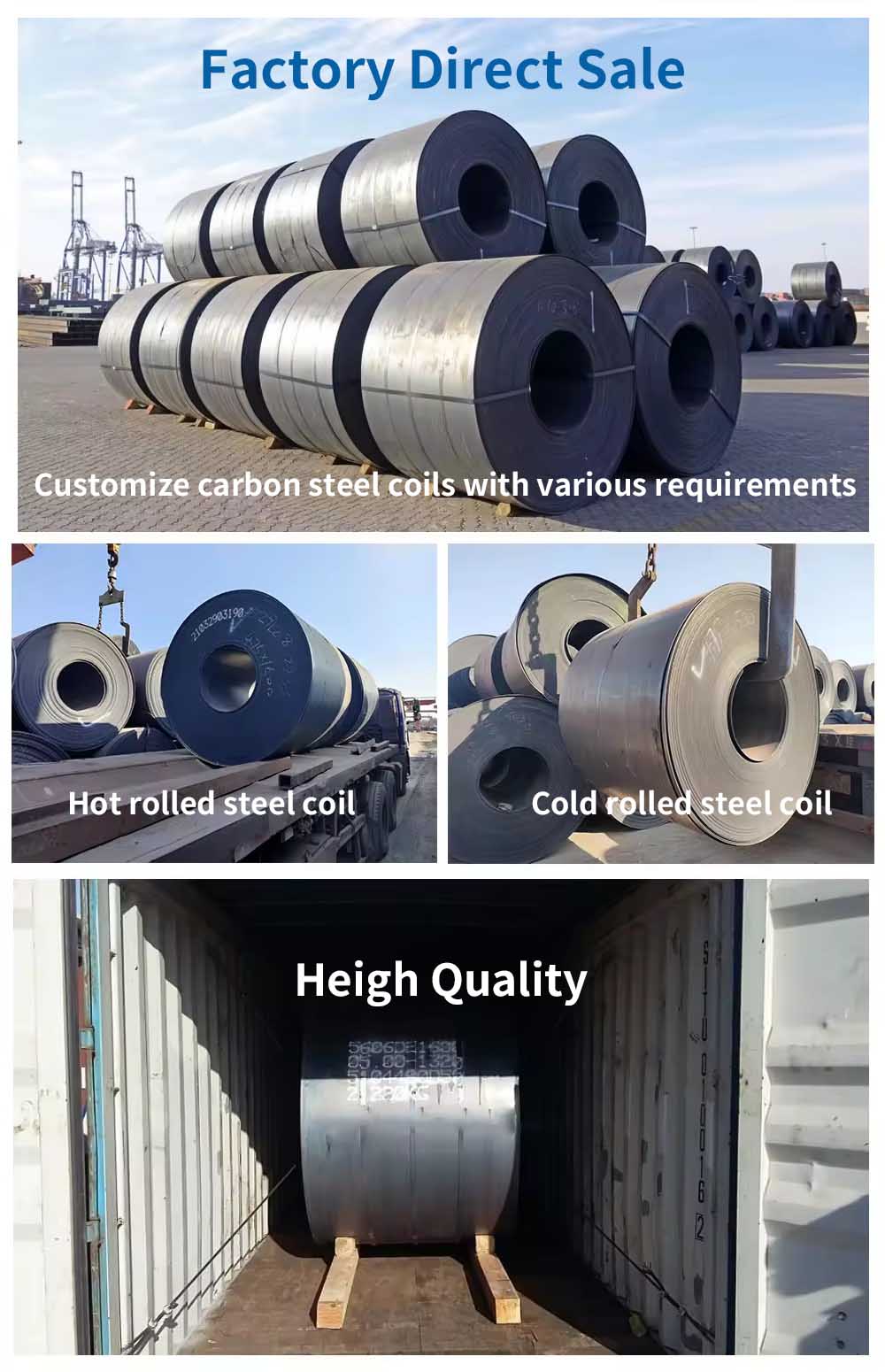 Hot rolled Carbon Steel Coils
