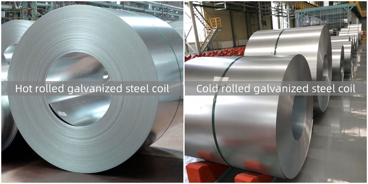 hot rolled and cold galvanized steel coil