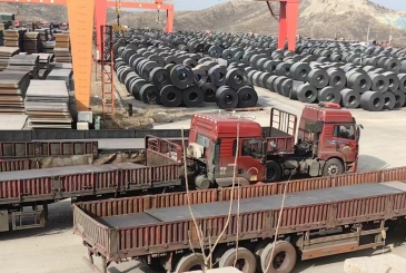 Latest transaction prices of hot-rolled steel coils and construction steel in China